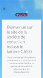 Mobile Screenshot of casei.ch